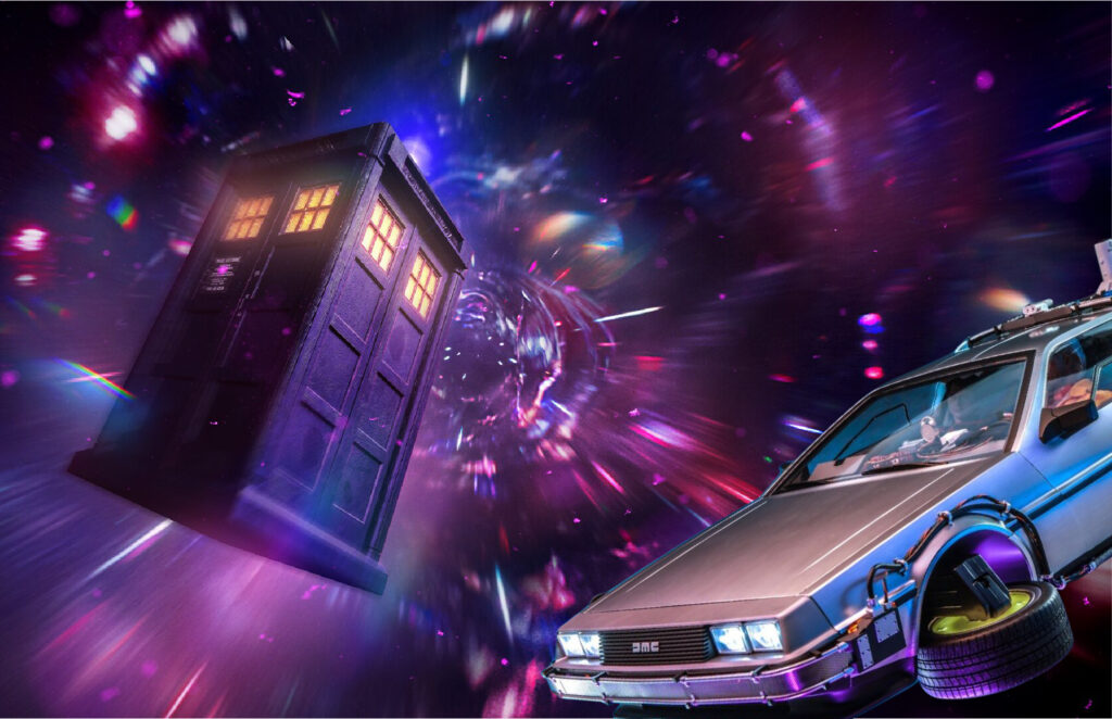 fan art Dr who Ritorno al futuro